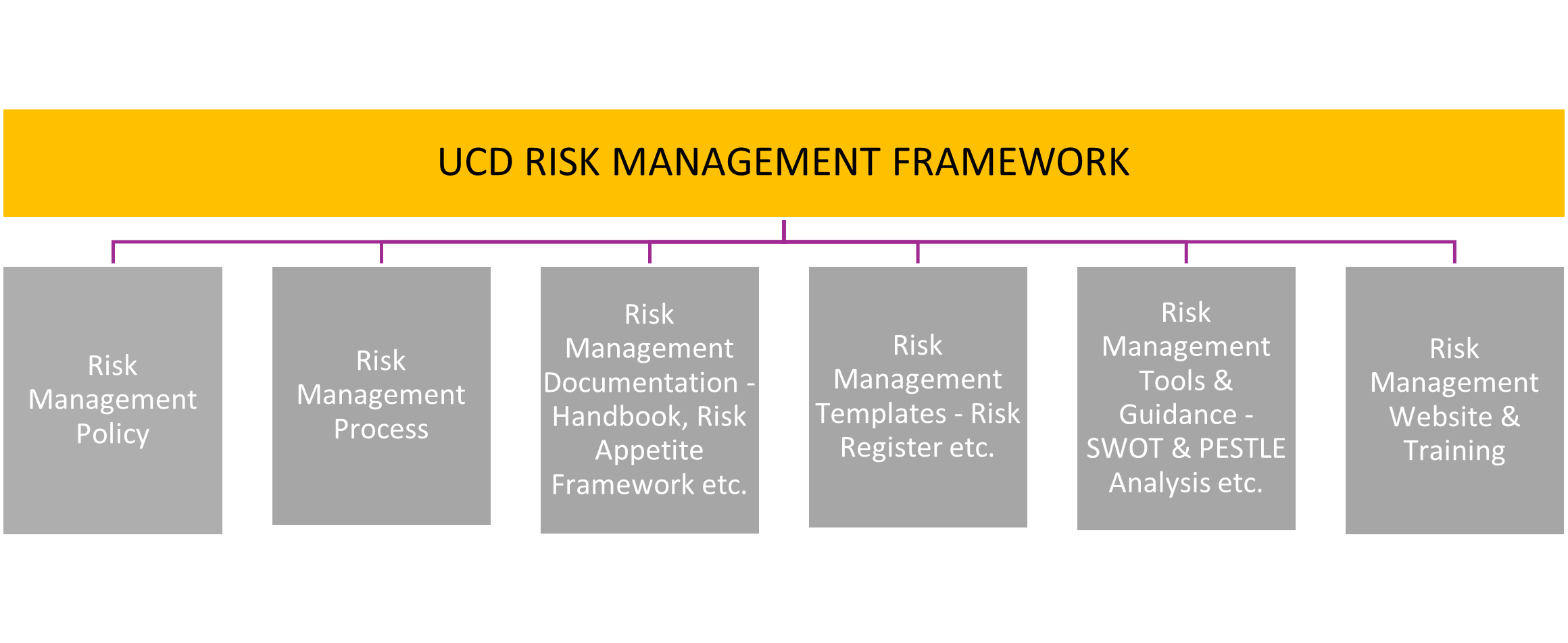 Diagram of a Risk Management framework